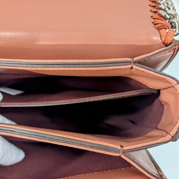Stella McCartney Light Terracotta Falabella Mini Crossbody Bag - Picture 13 of 17